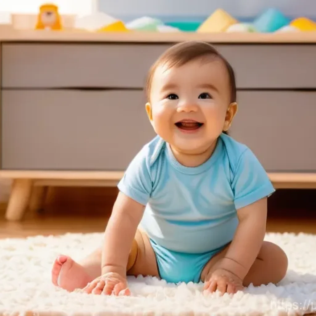 환경보건 자격증 실기 노하우 - **Prompt 1 (Baby):** A joyful infant, approximately 8-10 months old, with bright, curious eyes and a...